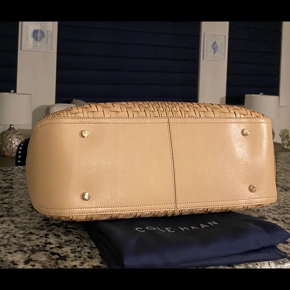 ✨SOLD!✨Cole Haan✨NWT!✨Genevieve Woven Leather Bag - Picture 10 of 16